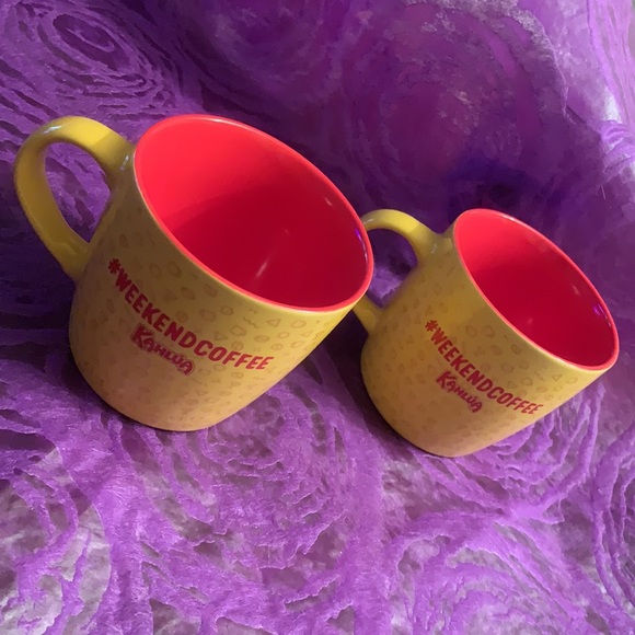 Kahlua Deja Brew Expresso Yourself Coffee Mugs EUC - Picture 2 of 10